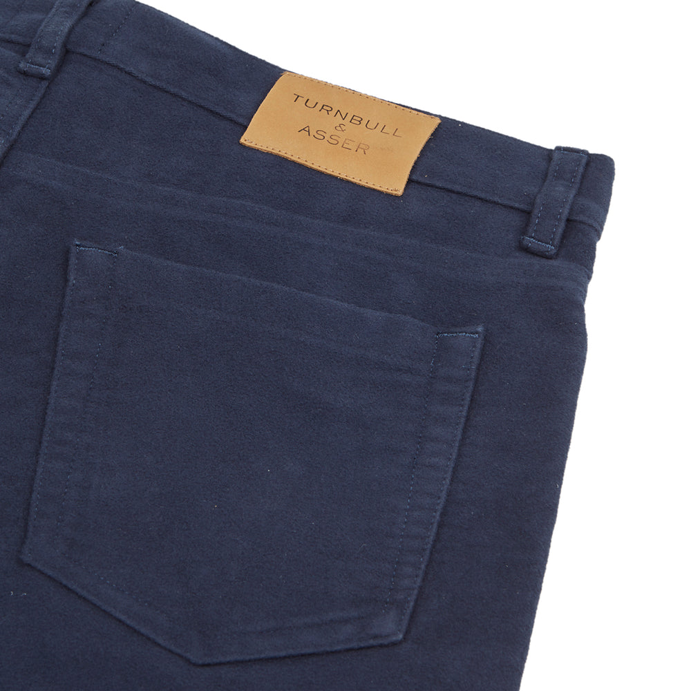 Blue Moleskin Trousers