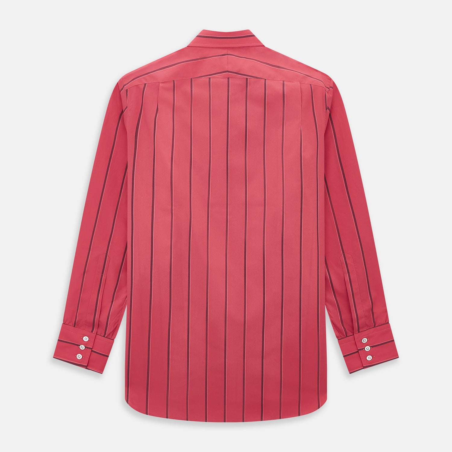 Image 3 of product Coral Red Track Stripe Mayfair Shirt