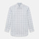 Blue and Grey Multi Check Mayfair Shirt