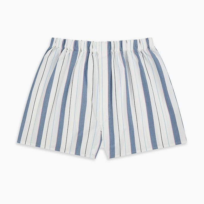 Blue Blazer Stripe Godfrey Boxer Shorts Image 2