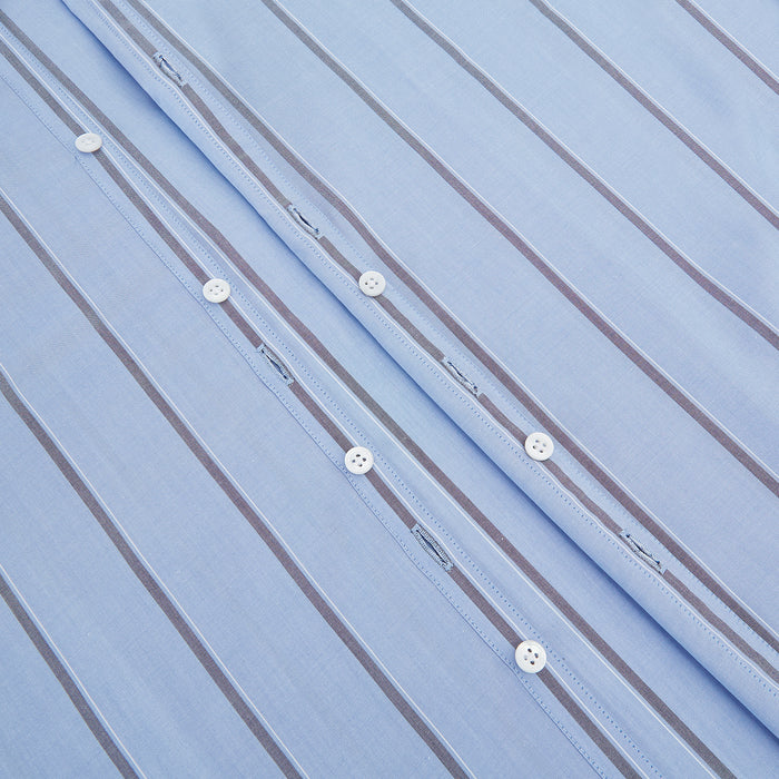 Sky Blue Track Stripe Westminster Shirt Image 6