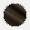 View 1 of product Close-up of Turnbull & Asser's Khaki Green Plain Linen Fabric, featuring a subtle diagonal ribbed texture, shown within a circular frame on a light gray background.