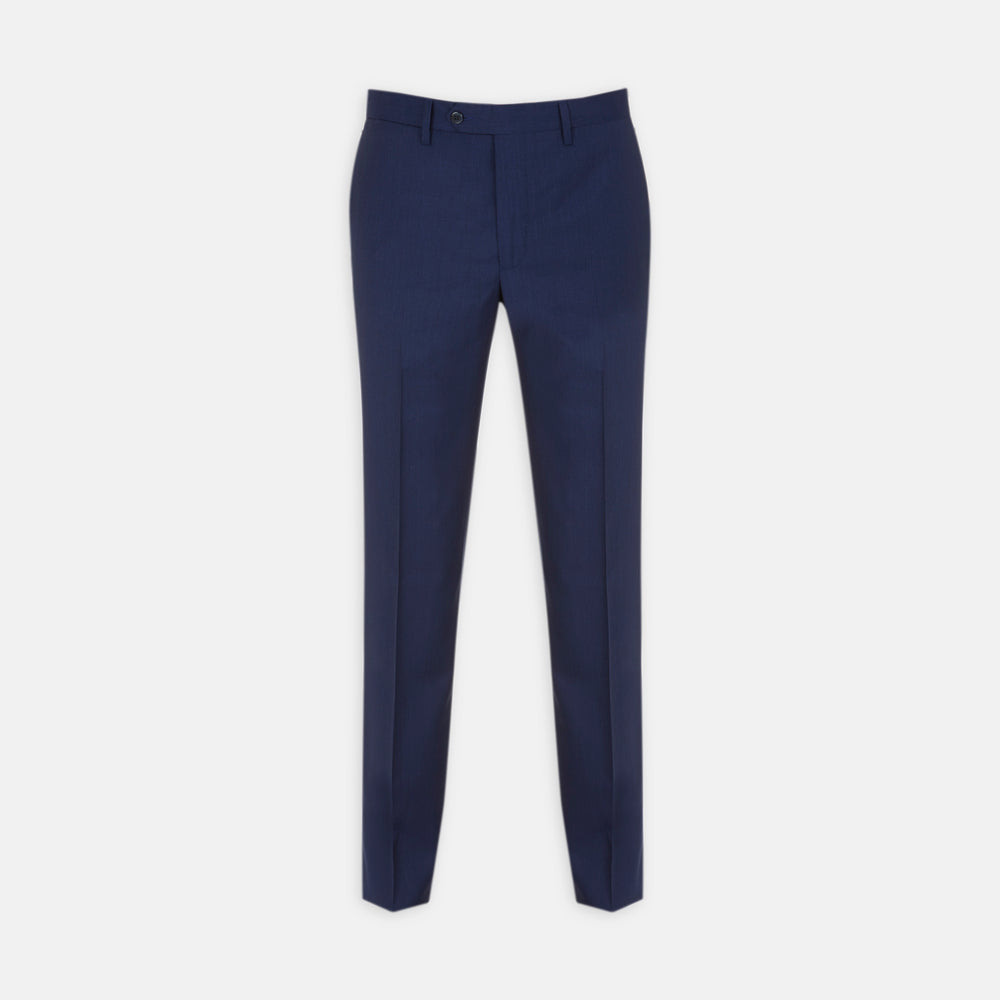 Blue Wool Trousers