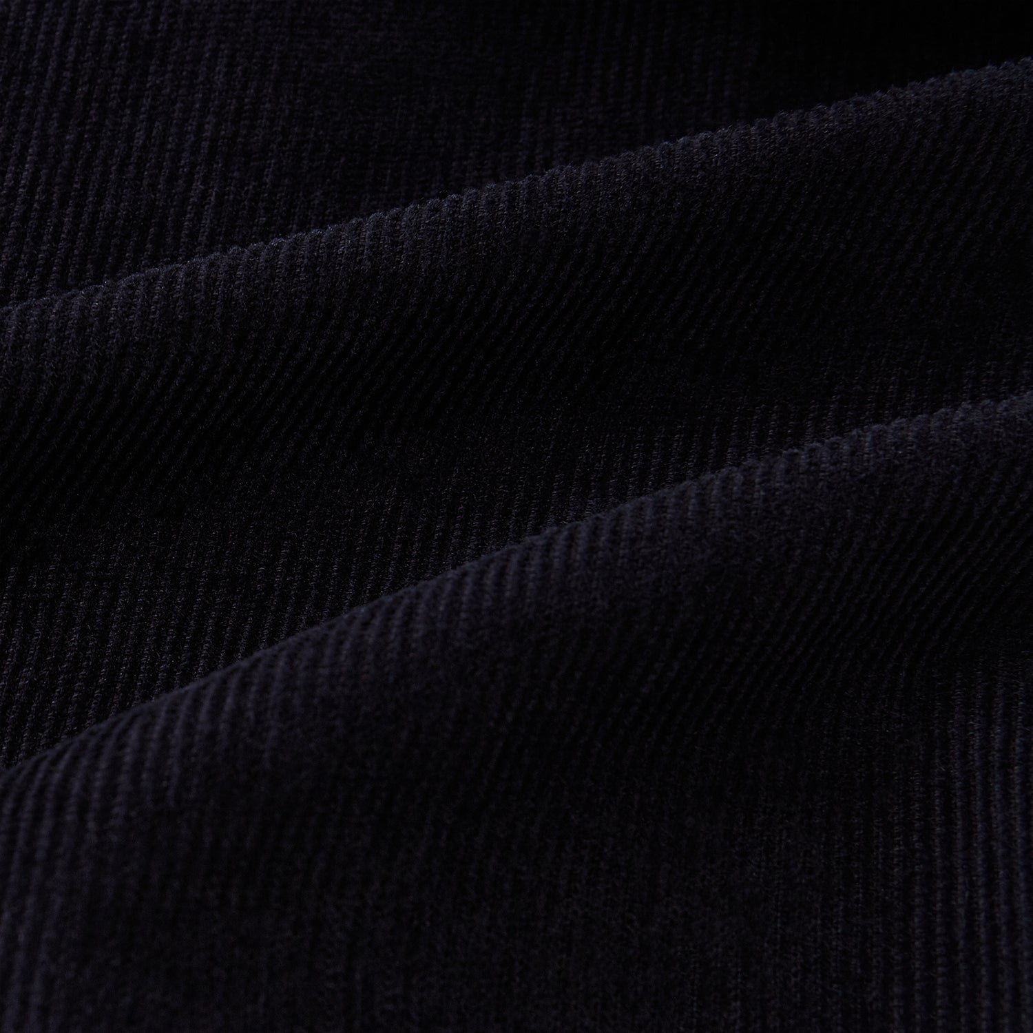 View 6 of product The Navy Kingston Corduroy Caban Jacket by Turnbull & Asser features six front buttons, a notched collar, chest pocket, and buttoned cuffs, showcased against a plain white background.