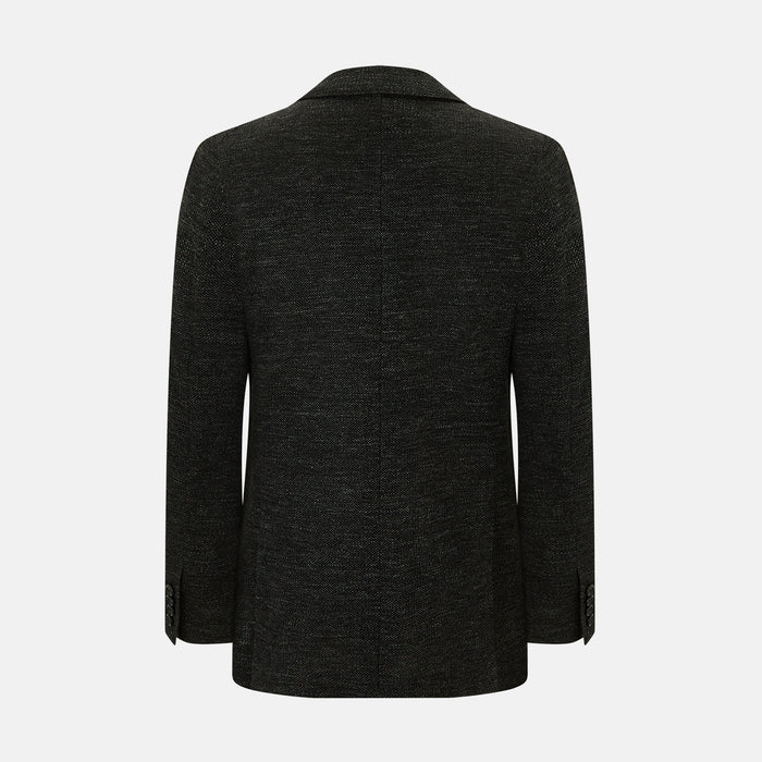 Charcoal Linen Blend Cambridge blazer Image 2