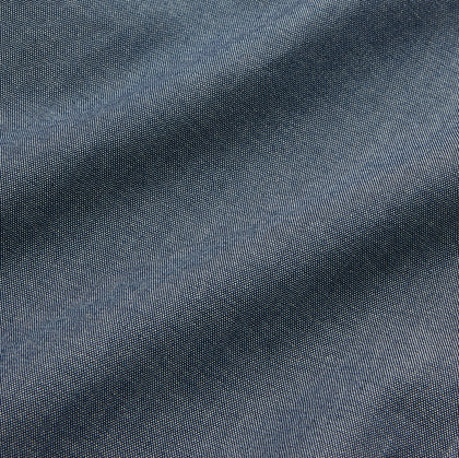 Blue Weekend Fit Oxford Finch Shirt With Derby Collar And Chest Pocket Image 4