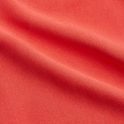 Women's Coral Pink Silk Thelma Pyjama Set