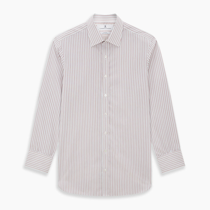Red Graph Check Mayfair Shirt Image 6