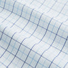 Blue Overlay Grid Check Mayfair Shirt