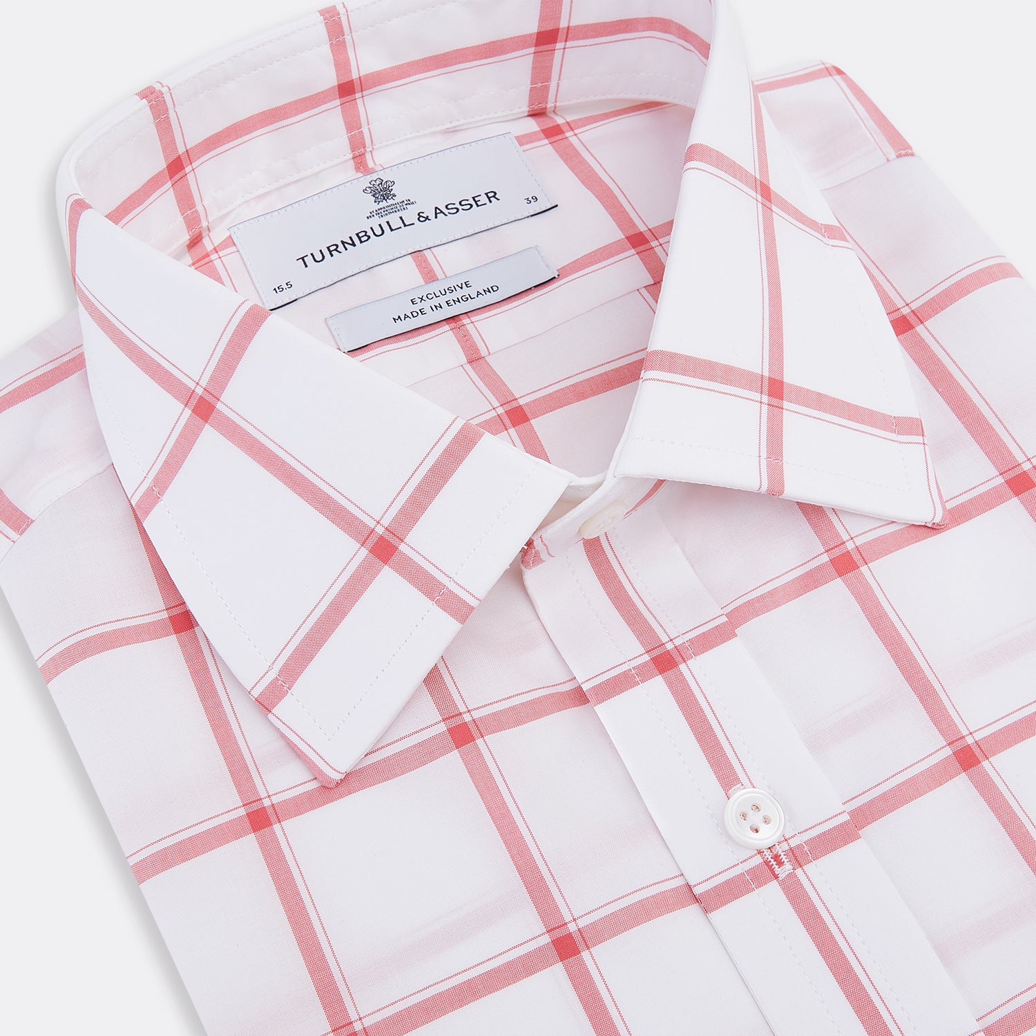 Image 2 of product Coral Grid Check Mayfair Shirt