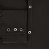 View 4 of product A brown Windsor long-sleeve button-up shirt by Turnbull & Asser with a classic collar, buttoned cuffs, and a straight hem, laid flat on a white background—showcasing refined British craftsmanship.