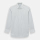 Navy and Brown Pinstripe Mayfair Shirt