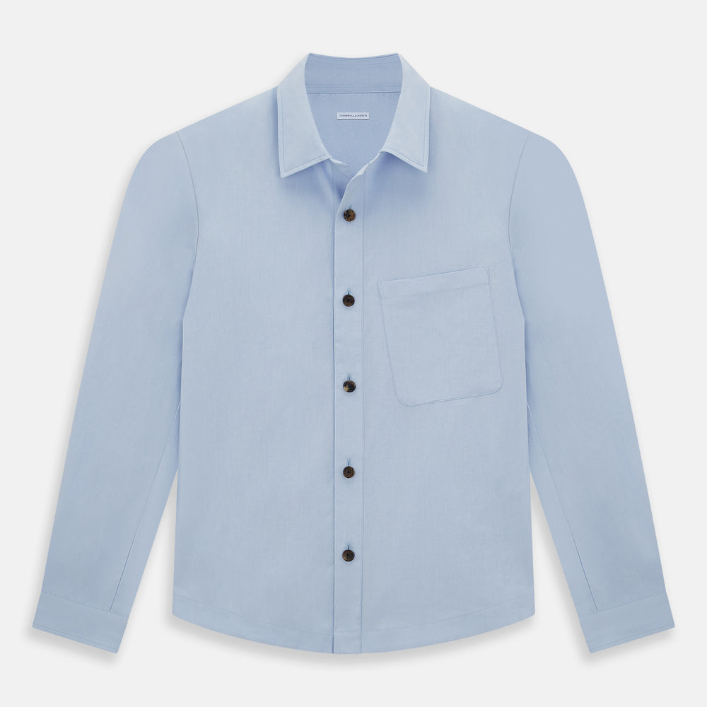 Pale Blue Hyde Overshirt