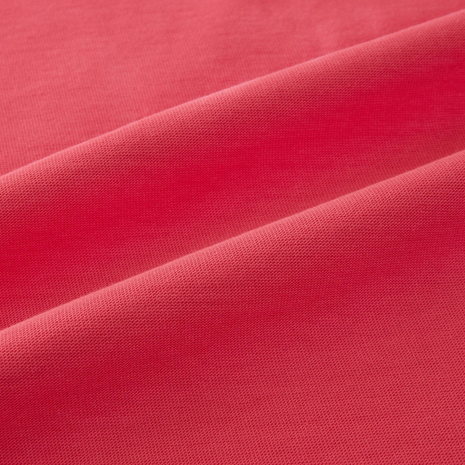 View 6 of product The Turnbull & Asser Honeysuckle Short-Sleeve T-shirt is shown on a white background. This high-quality red tee features a plain design with short sleeves and a crew neckline, offering versatile, logo-free style.