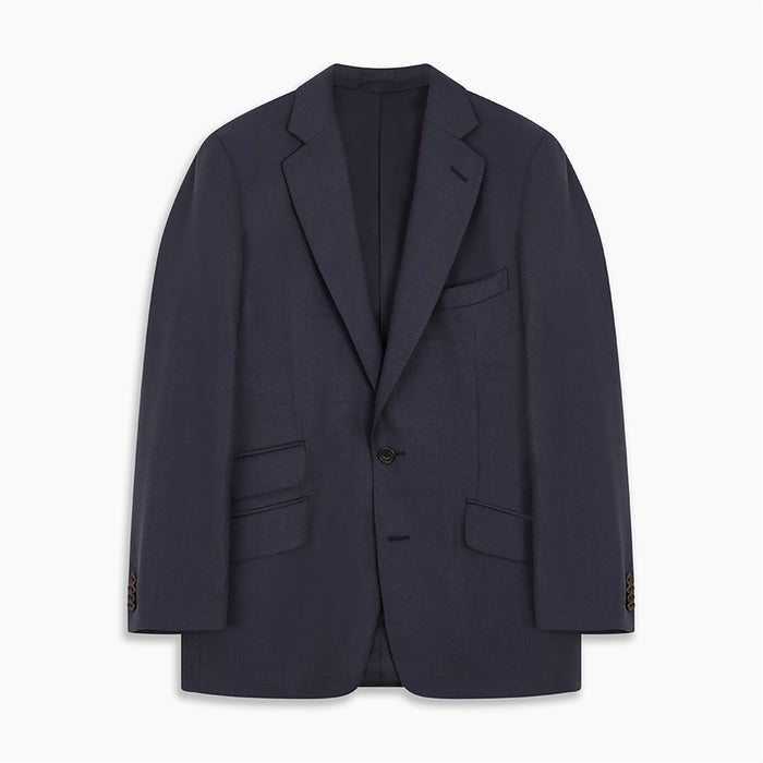 Navy Wool Blend Barrington Blazer Image 4