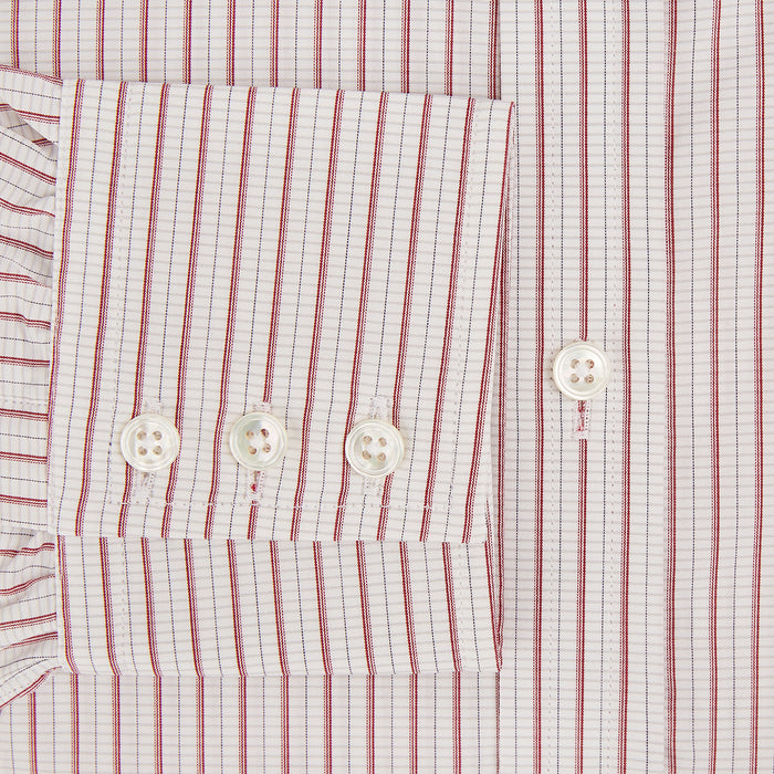 Red Graph Check Mayfair Shirt Image 3