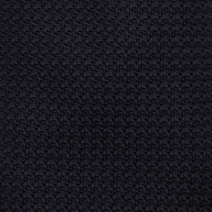 Midnight Blue Knitted Tie Image 2