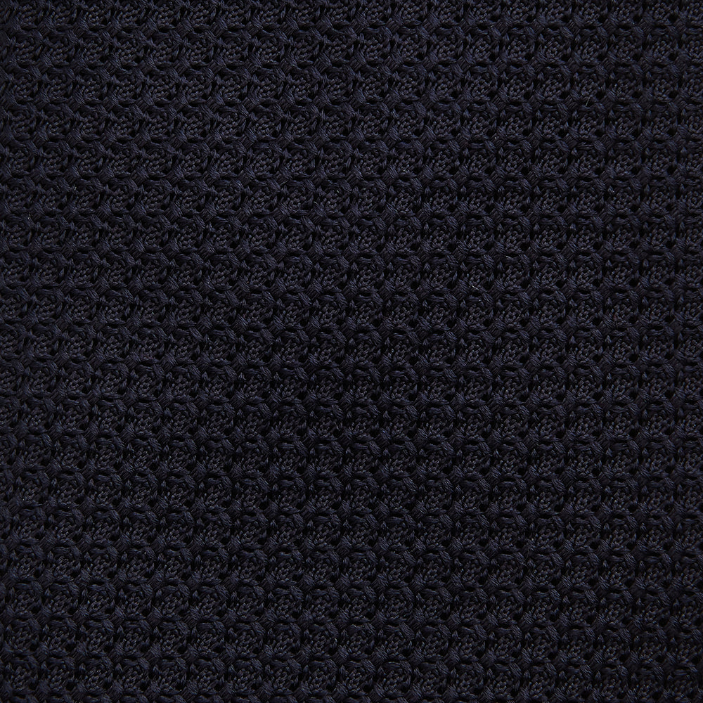 Midnight Blue Knitted Tie