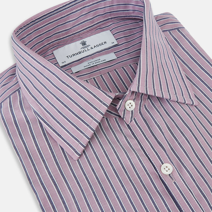 Antique Pink Ticking Stripe Westminster Shirt Image 1