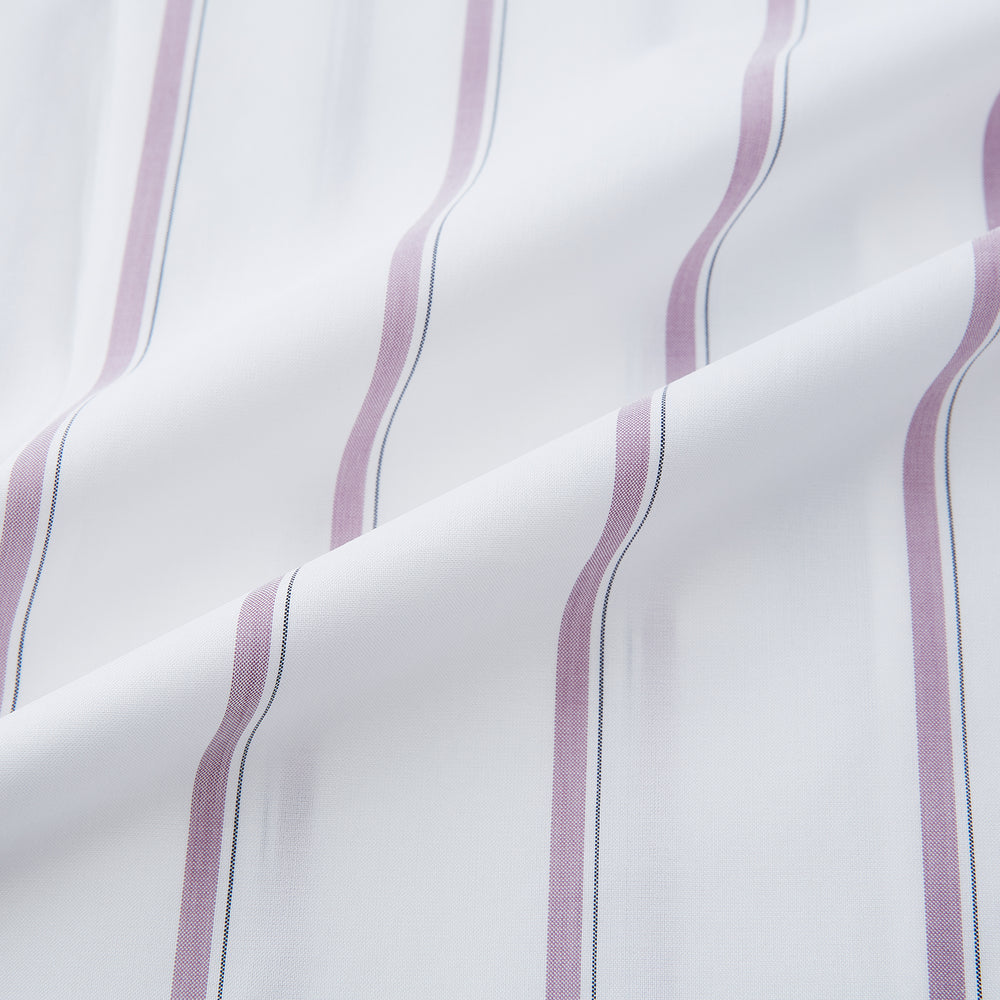 Antique Pink Track Stripe Mayfair Shirt