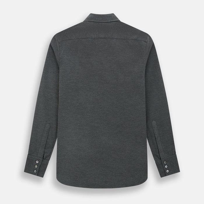 Charcoal Melange Westminster Shirt Image 2