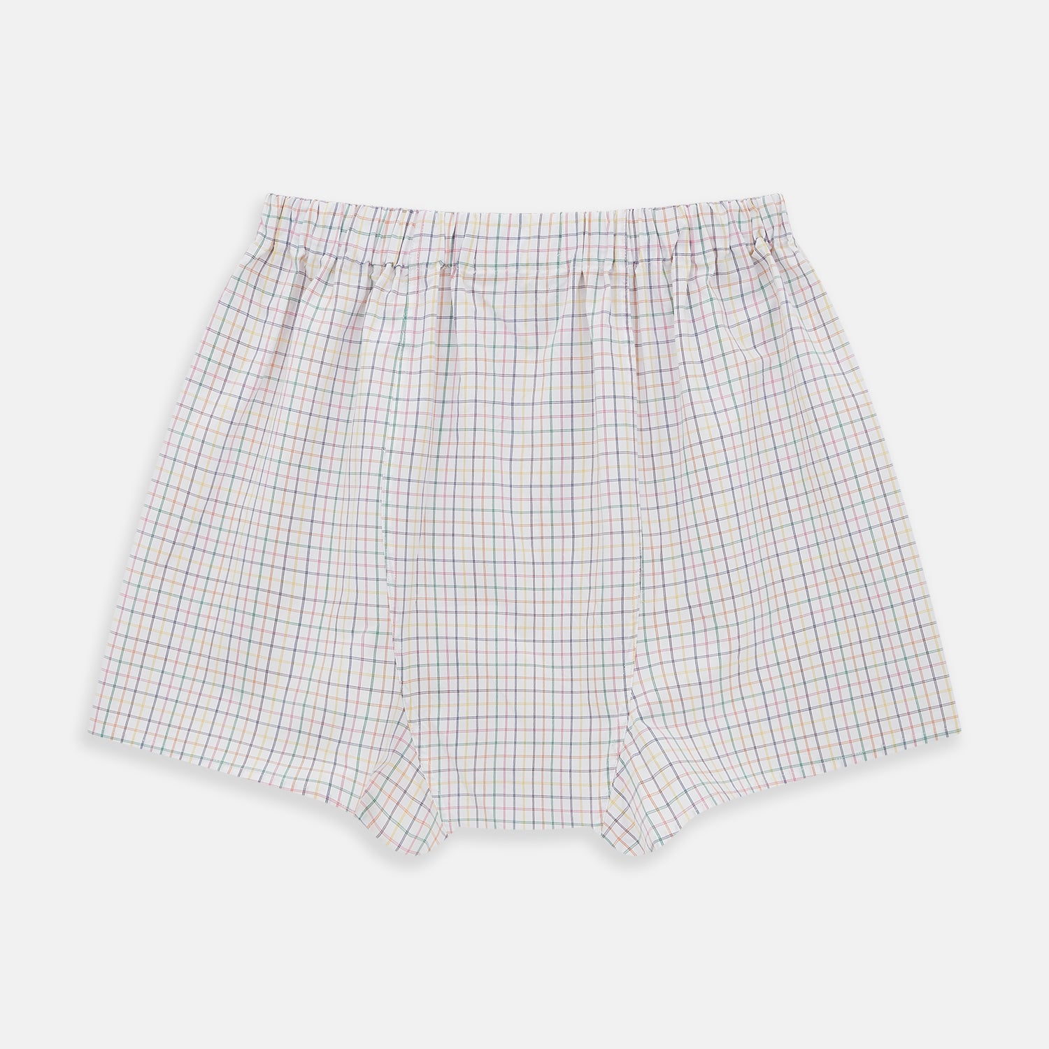 Rainbow Check Godfrey Boxer Shorts