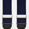 Navy Silk Braces