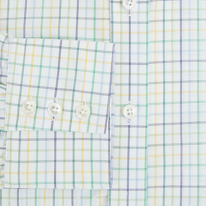 Multi Tone Double Grid Check Mayfair Shirt Image 3