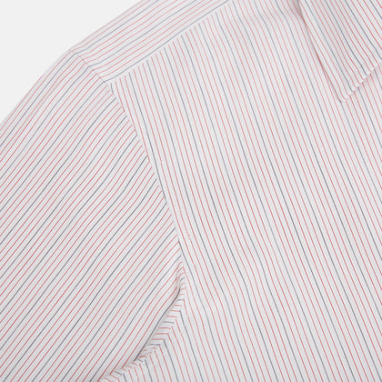 Red Hairline Stripe Westminster Shirt Image 5