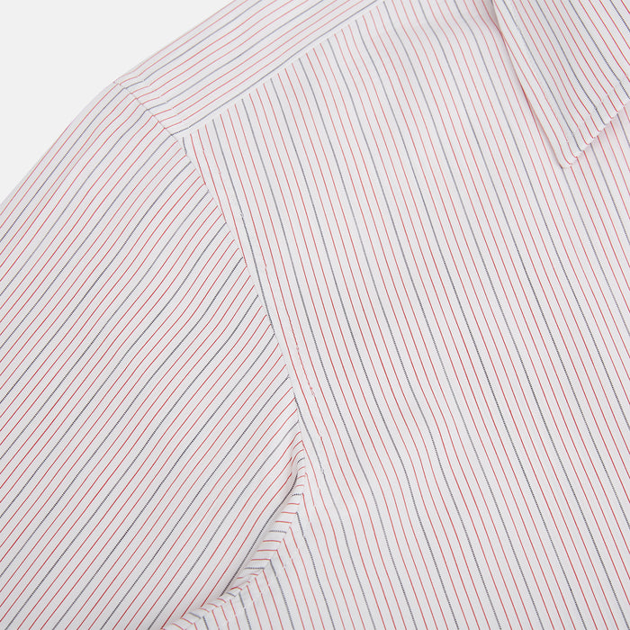 Red Hairline Stripe Westminster Shirt Image 5