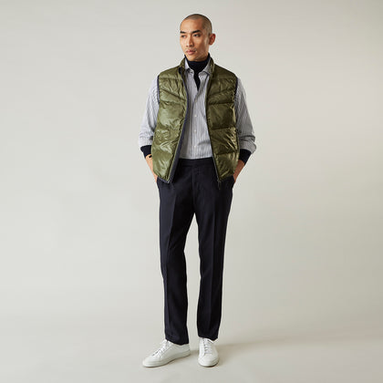 Green Peyton Sealup Quilted Gilet Image 7