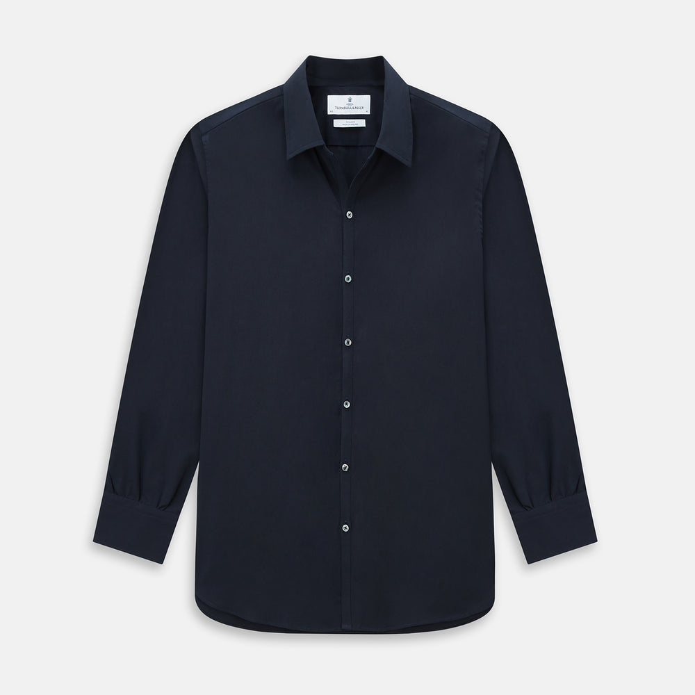 DARK NAVY WINDSOR SHIRT