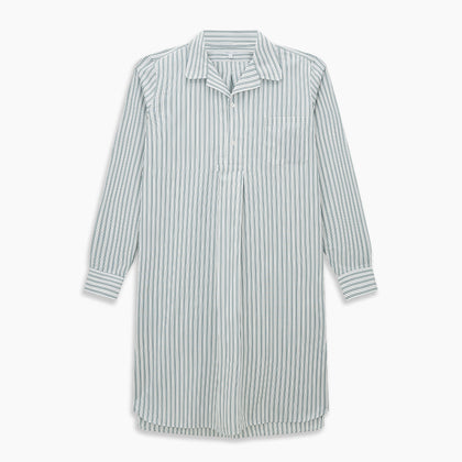 Green Double Stripe Quarzo Nightshirt Image 5