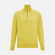 Canary Yellow Half-Zip Cashmere Jumper