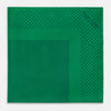 Green Dot Silk Pocket Square