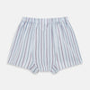 Pale Blue And Pink Multi Stripe Godfrey Boxer Shorts