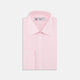 Pink End-on-End Shirt with T&A Collar and Double Cuffs