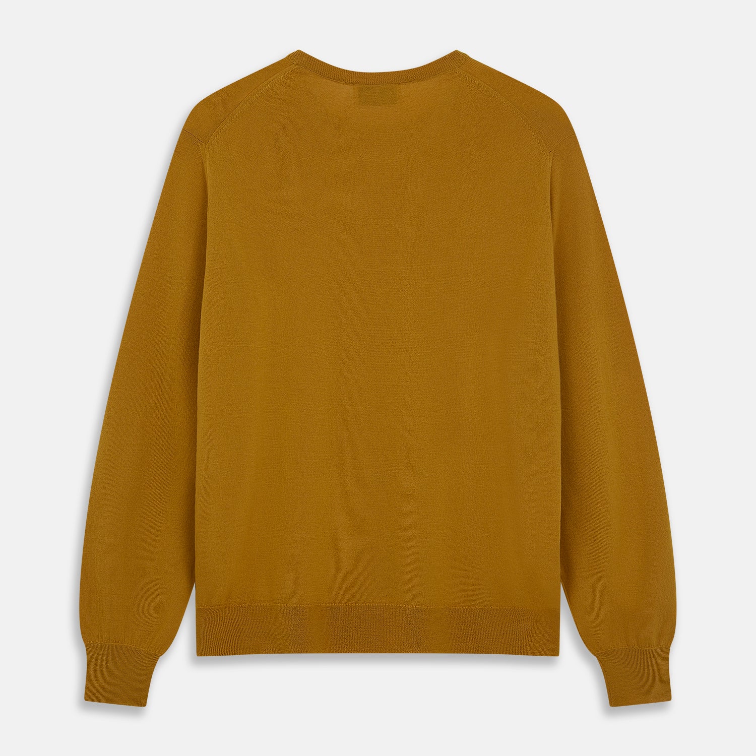 Gold Crew Neck Merino Jumper