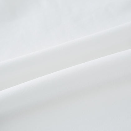 White Short-sleeve Fitted T-Shirt Image 5