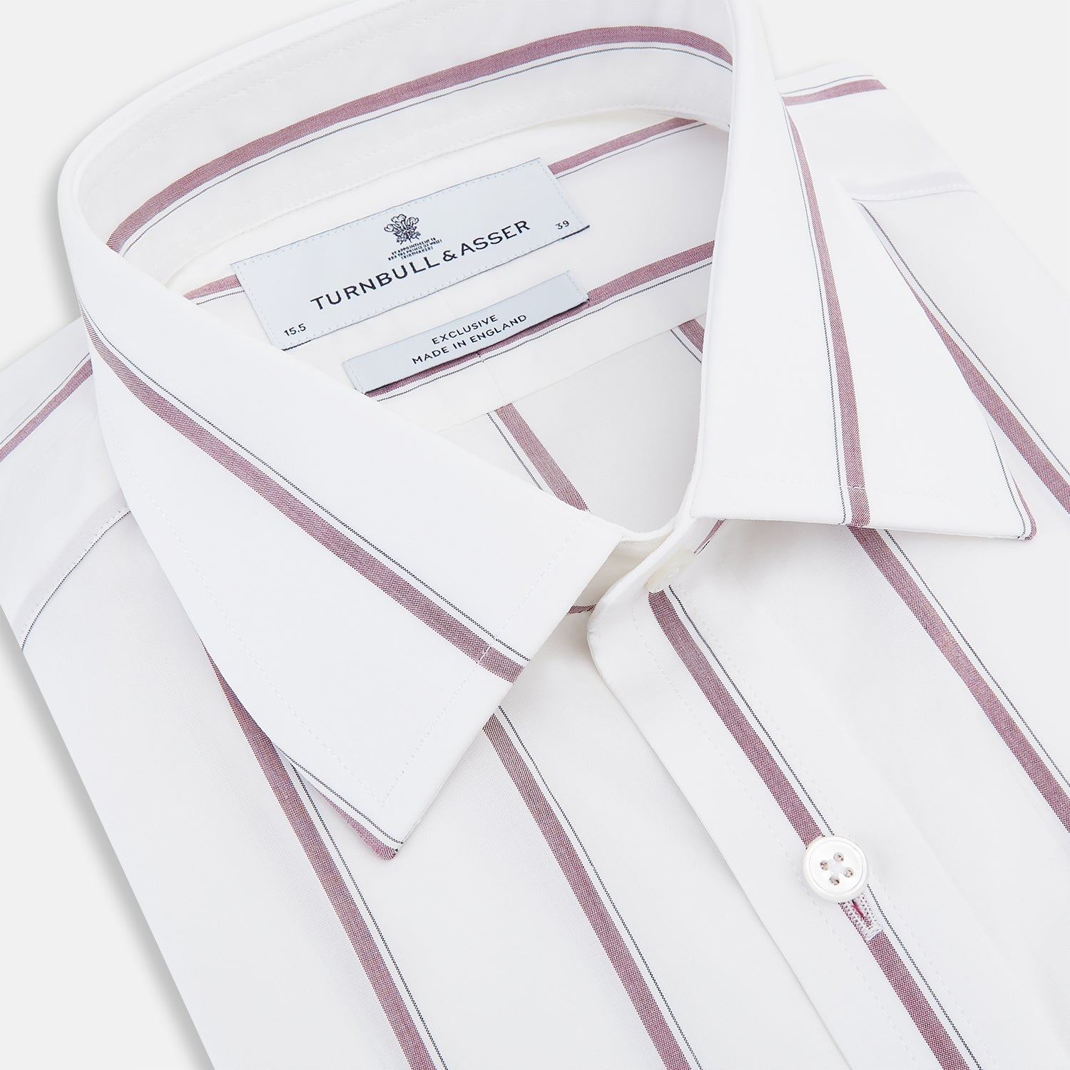 Image 2 of product Wine Track Stripe Mayfair Shirt