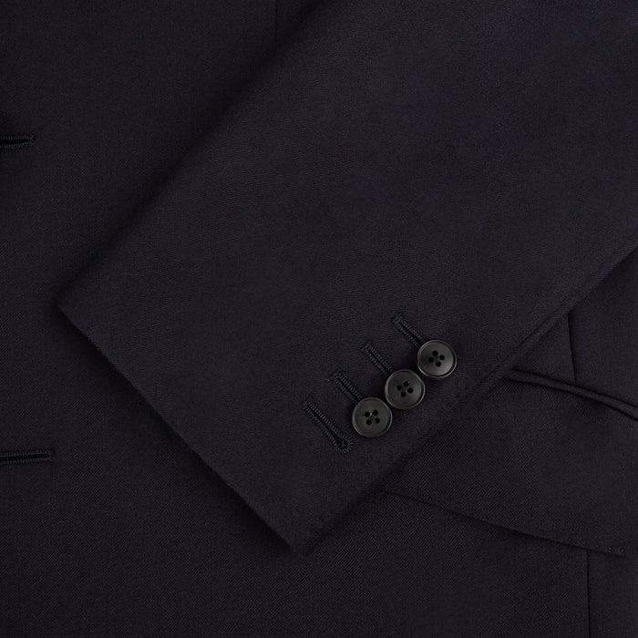 Short Navy Single Breasted Suit Image 6