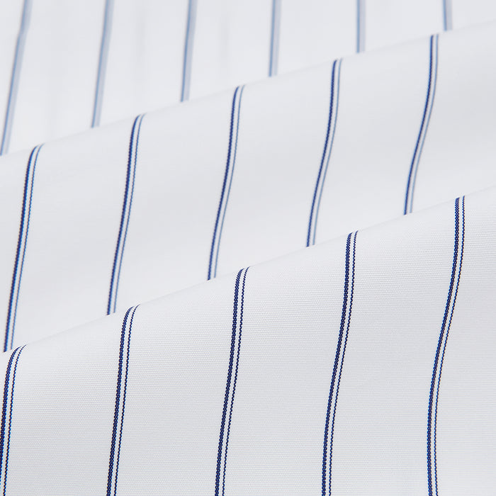 Dark Navy Double-Pinstripe Westminster Shirt Image 7