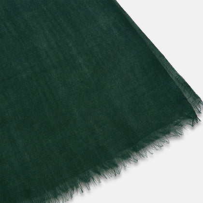 Forest Green Cashmere Scarf