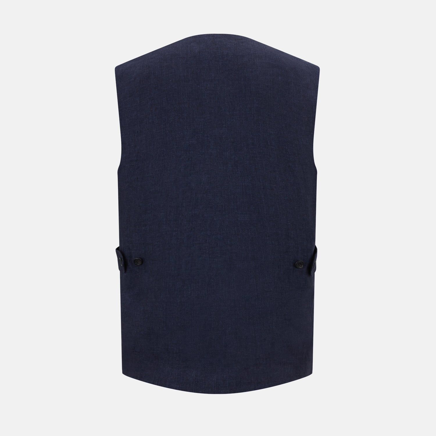 Image 3 of product Navy Linen Twill Waistcoat