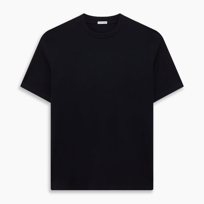 Navy Short-sleeve Pyjama T-Shirt Image 6