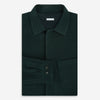 Forest Green Greenwich Knitted Overshirt