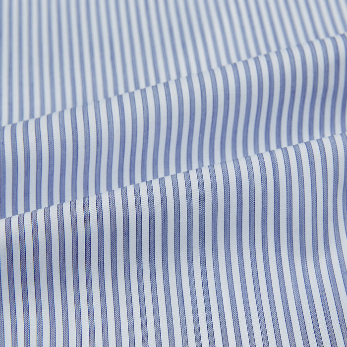 Navy and White Stripe Westminster Shirt Image 7