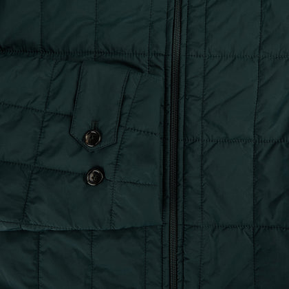Battersea Forest Green Quilted Jacket Image 3