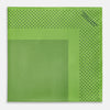 Kelly Green Dot Silk Pocket Square