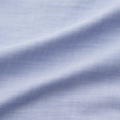 Pale Blue Weekend Fit Hayne Shirt With Dorset Collar And 1-Button Cuffs Image 4